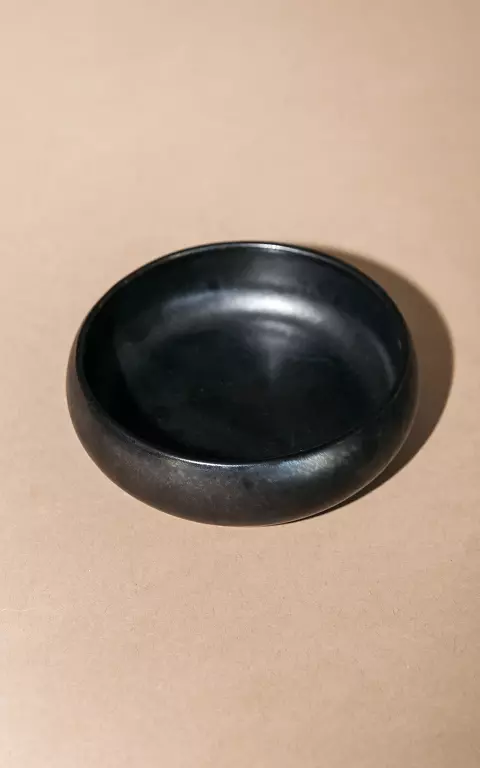 Kleine Keramikschale schwarz