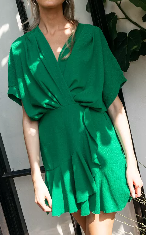 Kleid #86862 dunkelgrün