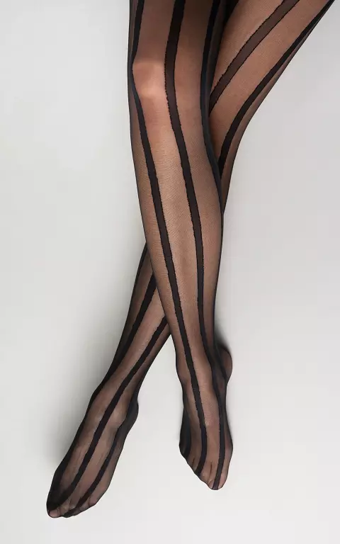Tights with stripes 