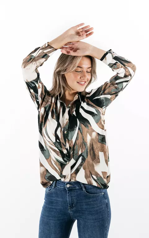 Blouse with print 