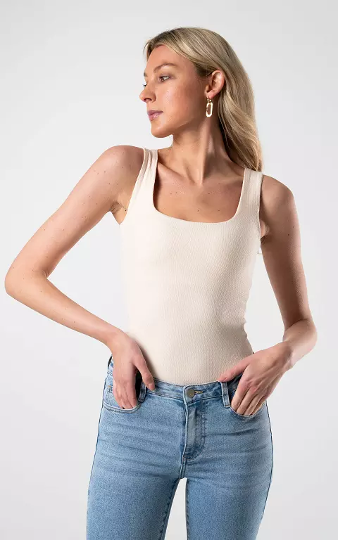 Basic top with round neck 