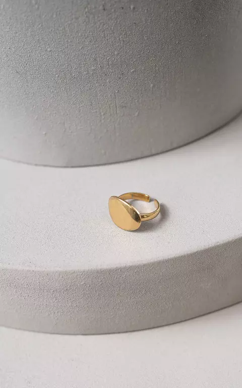 Größenverstellbarer Ring gold