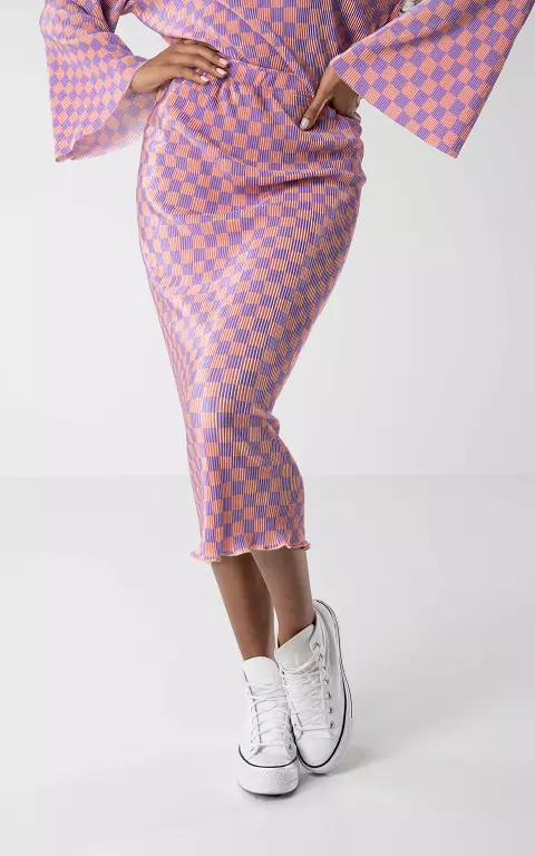 Skirt #90887 peach purple