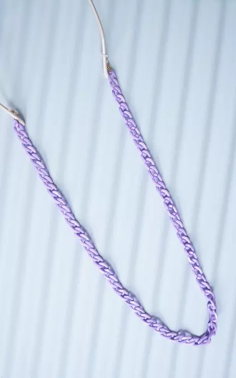 Sunglass chain-cord purple
