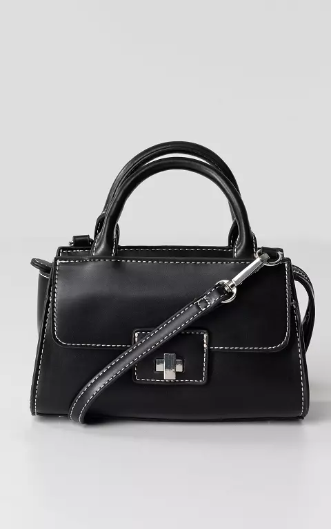 Bag with short handles black