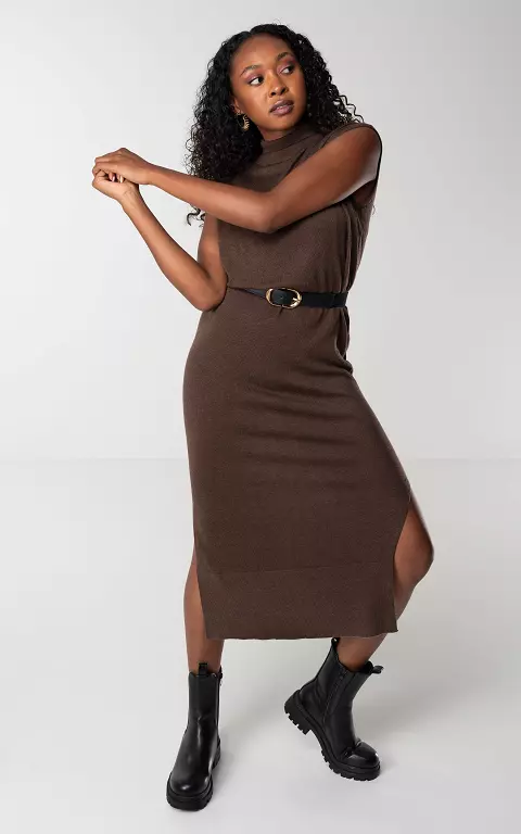 Dress #93364 dark brown
