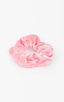 Velvet look scrunchie | Roze | Guts & Gusto