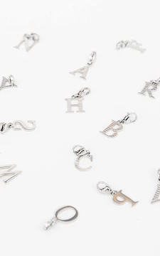 Letter charm | Silver | Guts & Gusto