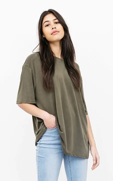 Comfy oversized Shirt | grün | Guts & Gusto