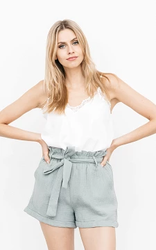 Paperbag shorts | mint | Guts & Gusto