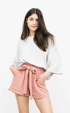 Paperbag shorts | mauve pink | Guts & Gusto