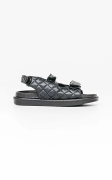 Sandals with velcro | black | Guts & Gusto