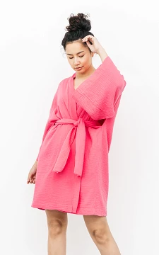 Cotton kimono | pink | Guts & Gusto