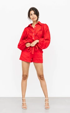 Paperbag shorts | red | Guts & Gusto