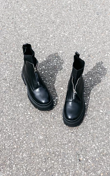 Lined boots | black | Guts & Gusto