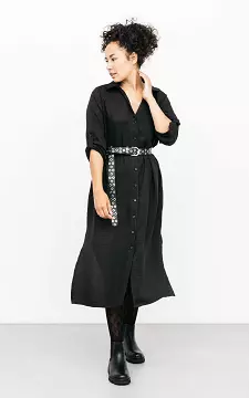 Long-shirt dress | black | Guts & Gusto