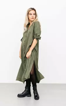 Long-shirt dress | green | Guts & Gusto