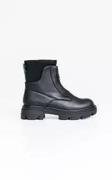 Boots met rits  | zwart | Guts & Gusto