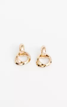 Ohrringe mit doppeltem Ring | Gold | Guts & Gusto