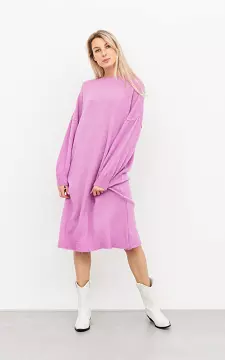 Dress with round neck | Pink | Guts & Gusto