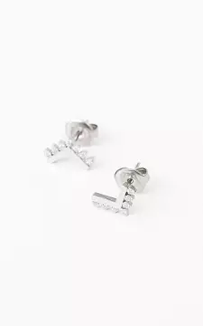 Studs with V-shape | silver | Guts & Gusto