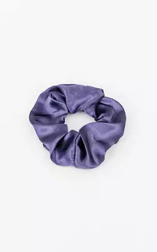 Satin-look scrunchie | dark-purple | Guts & Gusto