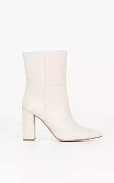 Boots with pointed nose | beige | Guts & Gusto