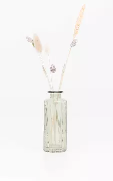 Patterned glass vase | Light Green | Guts & Gusto