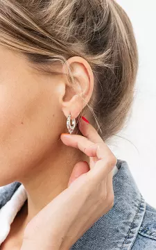 Stainless steel earrings | silver | Guts & Gusto