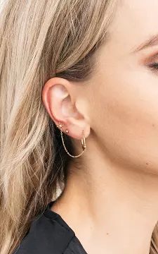 Stainless steel earrings | gold | Guts & Gusto