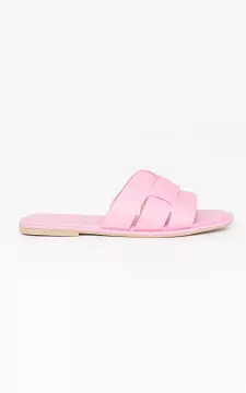 Pantolette mit weichem Fußbett | pink | Guts & Gusto