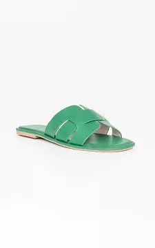 Slippers with soft footbed | green | Guts & Gusto