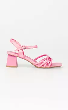 Sandalen mit Blockabsatz | pink | Guts & Gusto