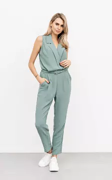 Jumpsuit with belt | mint | Guts & Gusto
