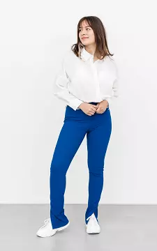 Pants with split | blue | Guts & Gusto