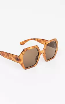 Sunglasses with print | Brown Yellow Ocher | Guts & Gusto