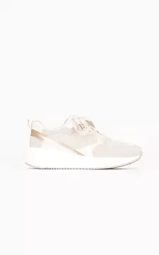 Multicolor-Sneaker | beige weiß | Guts & Gusto