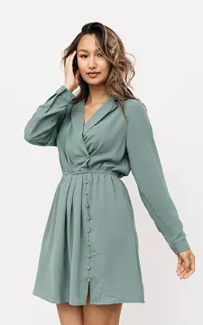 Dress with elasticated waist | Mint | Guts & Gusto