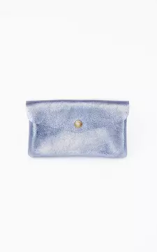 Metallic wallet with press button | Lilac | Guts & Gusto