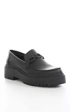 Leather loafers | Black | Guts & Gusto