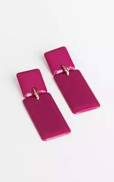 Stainless steel earrings | Pink | Guts & Gusto