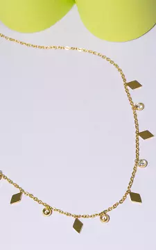 Stainless steel adjustable necklace | Gold | Guts & Gusto
