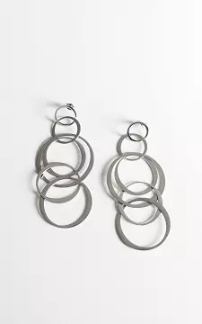 Ohrringe mit Kreisförmigem Anhänger | Silber | Guts & Gusto