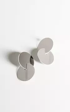 Runde Ohrringe aus Edelstahl | Silber | Guts & Gusto