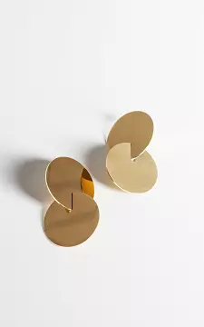 Stainless steel round pendants | Gold | Guts & Gusto