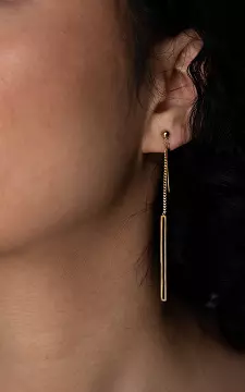 Earrings with pendant | Gold | Guts & Gusto