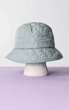 Gewatteerde bucket hat | Mint | Guts & Gusto