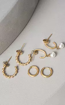 Set of earrings | Gold | Guts & Gusto