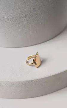 Adjustable ring from stainless steel | Gold | Guts & Gusto