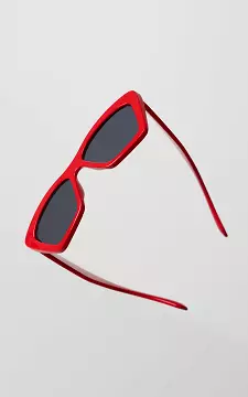 Cat-eye zonnebril | Rood | Guts & Gusto